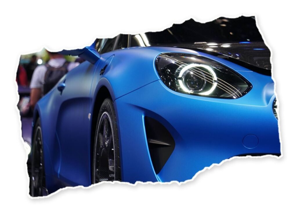 Alpine A110 bleue (photo d'illustration)